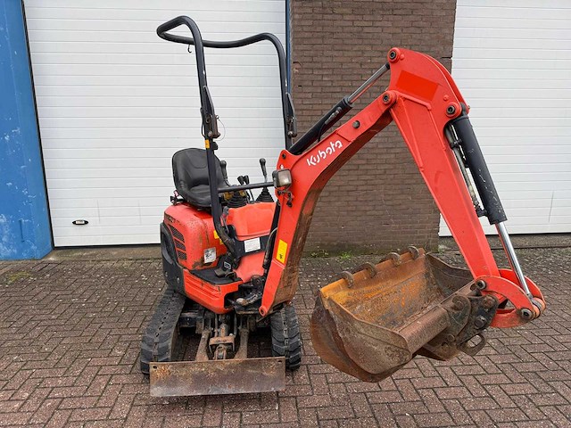 Kubota - u10-3 - mini-excavator - 2016 - afbeelding 8 van  14