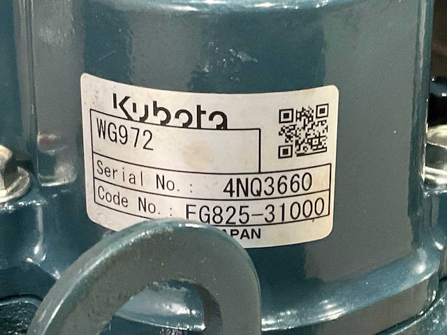 Kubota - wg972-g-ef01 - 3 cilinder - motorblok - afbeelding 18 van  26