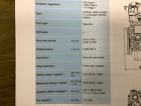 Kubota - wg972-g-ef01 - 3 cilinder - motorblok - afbeelding 21 van  26