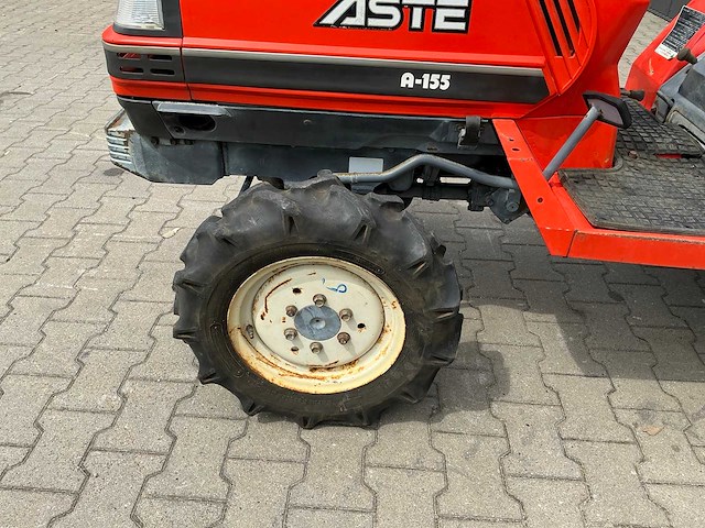 Kubota aste a-155 4x4 minitractor - afbeelding 5 van  22