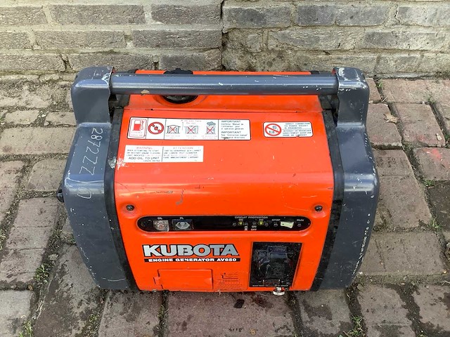 Kubota av650 stroomgenerator - afbeelding 3 van  3