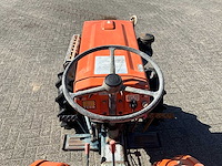 Kubota b7000 vierwielaangedreven mini landbouwtractor met frees - afbeelding 4 van  14