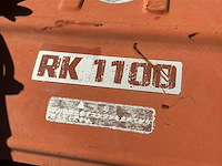 Kubota b7001 vierwielaangedreven mini landbouwtractor met frees - afbeelding 8 van  13