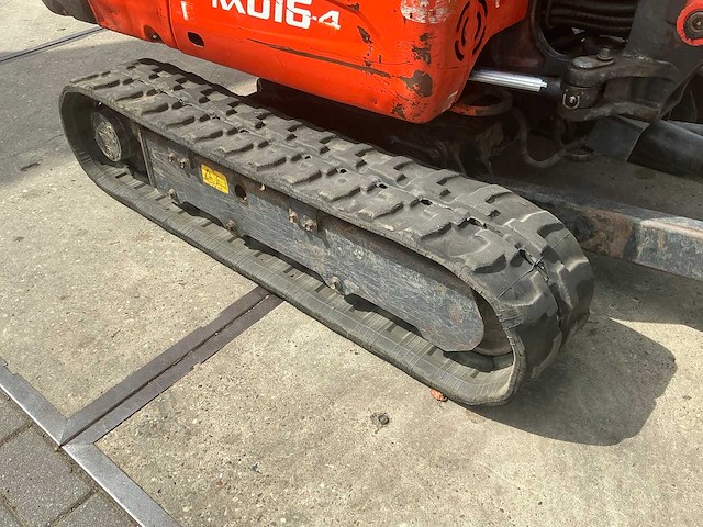 Kubota kx016-4 mini graafmachine - afbeelding 2 van  30