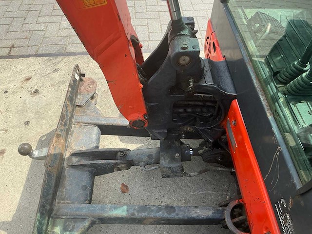 Kubota kx016-4 mini graafmachine - afbeelding 7 van  30