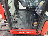 Kubota kx016-4 mini graafmachine - afbeelding 10 van  30