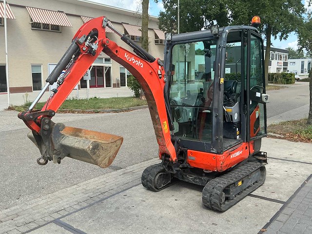 Kubota kx016-4 mini graafmachine - afbeelding 1 van  30