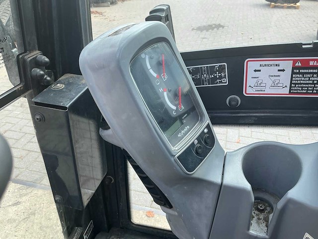 Kubota kx016-4 mini graafmachine - afbeelding 13 van  30