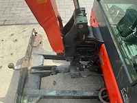 Kubota kx016-4 mini graafmachine - afbeelding 7 van  30