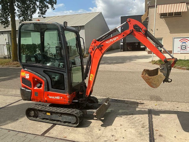 Kubota kx016-4 mini graafmachine - afbeelding 23 van  30