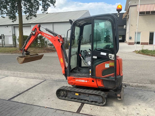 Kubota kx016-4 mini graafmachine - afbeelding 27 van  30