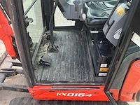 Kubota kx016-4 mini graafmachine - afbeelding 10 van  30