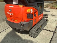 Kubota kx016-4 mini graafmachine - afbeelding 21 van  30