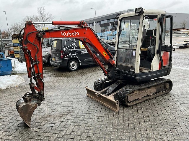 Kubota kx61 minigraafmachine - afbeelding 1 van  28