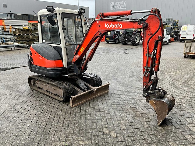 Kubota kx61 minigraafmachine - afbeelding 23 van  28