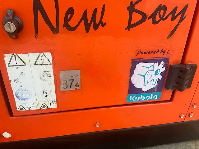 Kubota new boy stroomgenerator - afbeelding 6 van  14