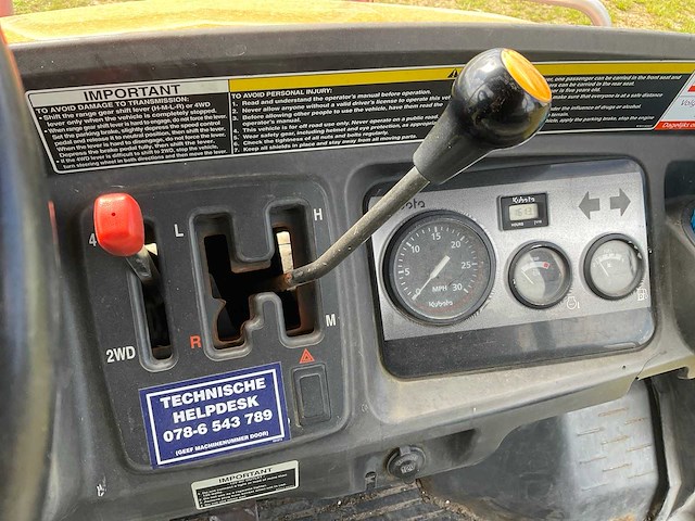 Kubota rtv 1140 cpx quad - afbeelding 3 van  20