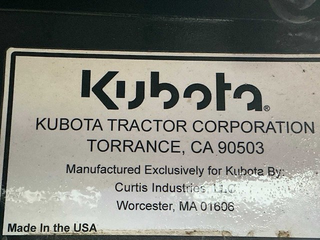 Kubota rtv1140 utility tractor - afbeelding 19 van  27