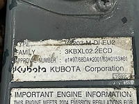 Kubota v2203 dieselmotor - afbeelding 7 van  7