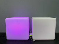 Kubus feestverlichting (2x) - afbeelding 1 van  6