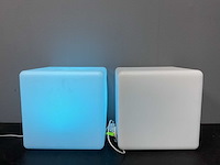 Kubus feestverlichting (2x) - afbeelding 3 van  6