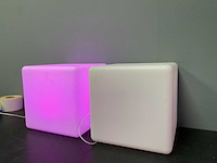 Kubus feestverlichting (2x) - afbeelding 5 van  6