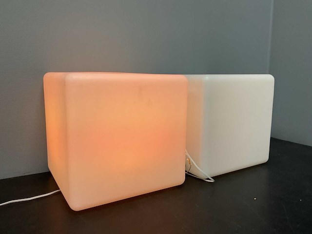 Kubus feestverlichting (2x) - afbeelding 6 van  6