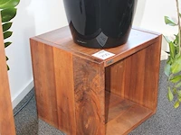 Kubuskast bert plantagie. afmeting 45 x 45 x 45 cm. - afbeelding 2 van  2