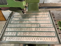 Kuhlmann gm 1-2 graveer machine - afbeelding 5 van  10