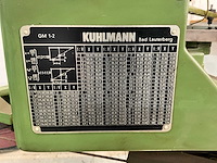 Kuhlmann gm 1-2 graveer machine - afbeelding 6 van  10