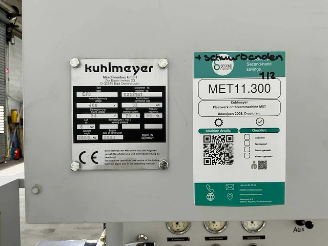 Kuhlmeyer - 2003 - efs-550 - ontbraamtrommel - afbeelding 4 van  13