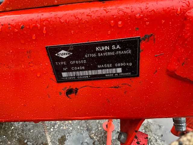 Kuhn gs 6502 schudder - afbeelding 8 van  16