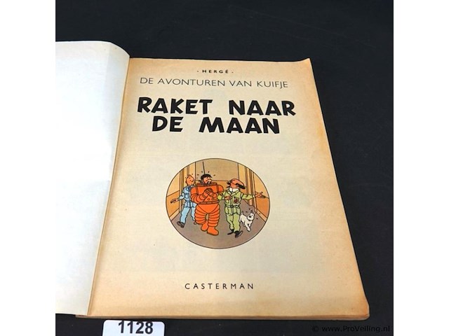 Kuifje uit 1953. raket naar de maan - afbeelding 1 van  5
