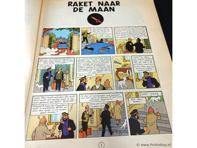 Kuifje uit 1953. raket naar de maan - afbeelding 4 van  5