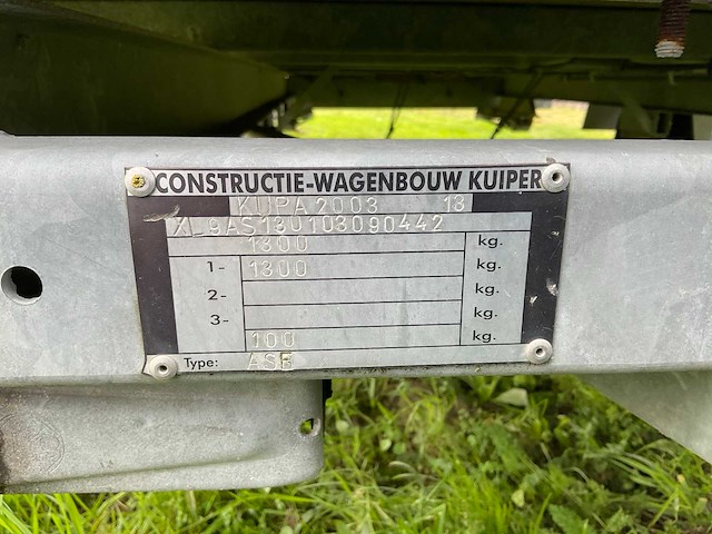 Kuiper - 2003 - schaftwagen - afbeelding 13 van  20