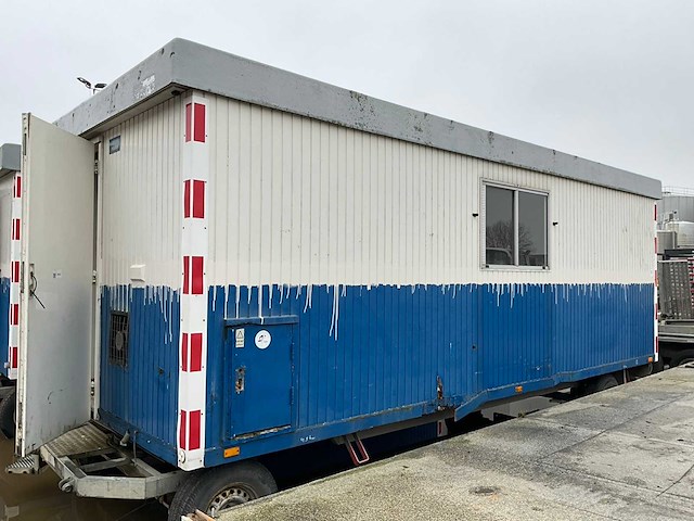 Kuiper bouwkeet op aanhangwagen - afbeelding 2 van  7