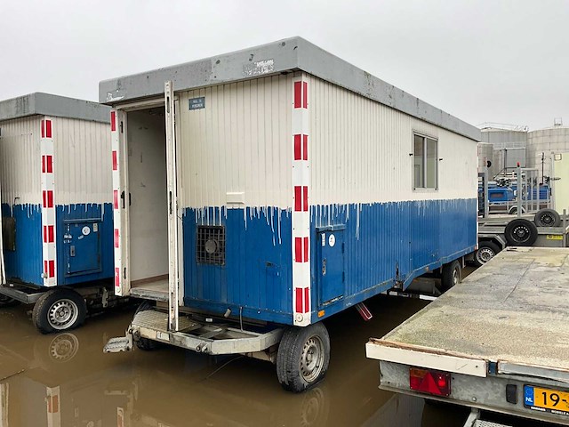 Kuiper bouwkeet op aanhangwagen - afbeelding 3 van  7