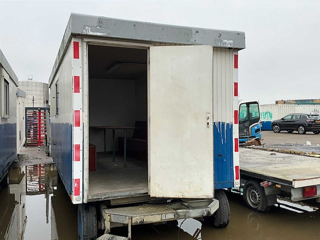 Kuiper bouwkeet op aanhangwagen - afbeelding 6 van  7