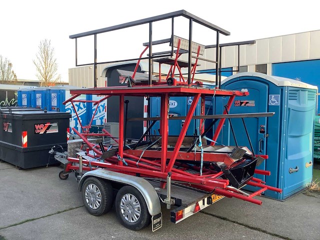 Kuipje steekbaan op aanhanger - afbeelding 3 van  7