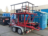 Kuipje steekbaan op aanhanger - afbeelding 3 van  7