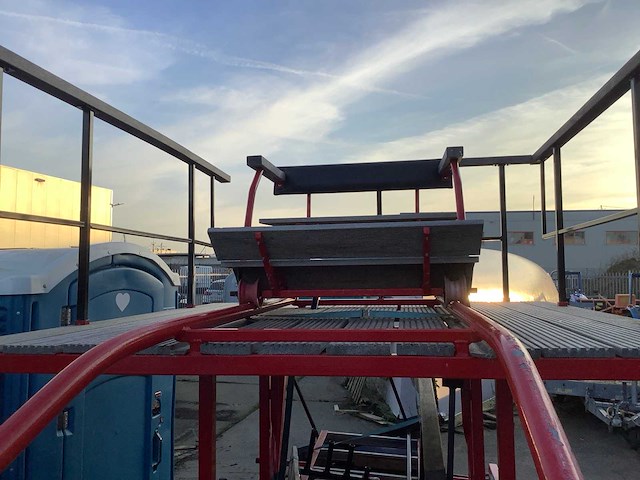 Kuipje steekbaan op aanhanger - afbeelding 4 van  7