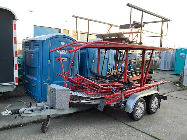 Kuipje steekbaan op aanhanger - afbeelding 6 van  7