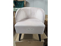 Kuipstoel blush pink - afbeelding 2 van  3