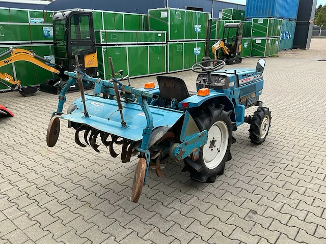 Kumiai / mitsubishi mt1601d 4x4 minitractor - afbeelding 16 van  21