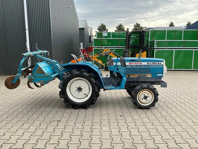 Kumiai / mitsubishi mt1601d 4x4 minitractor - afbeelding 18 van  21