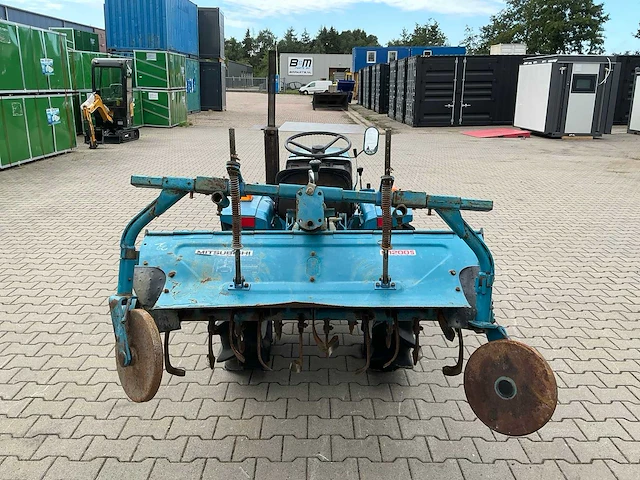 Kumiai / mitsubishi mt1601d 4x4 minitractor - afbeelding 20 van  21