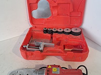 Kunsstoflasapparaat 20-63mm 230v rothenberger, roweld p63-s6, bouwjaar 2017 - afbeelding 1 van  15