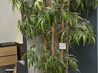 Kunst bamboeplant, hoogte ca. 270 cm. - afbeelding 3 van  3