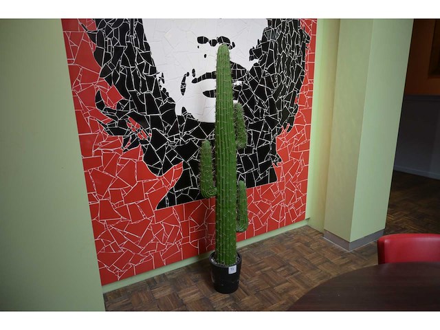 Kunst cactus - afbeelding 1 van  2