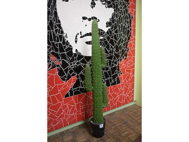 Kunst cactus - afbeelding 2 van  2